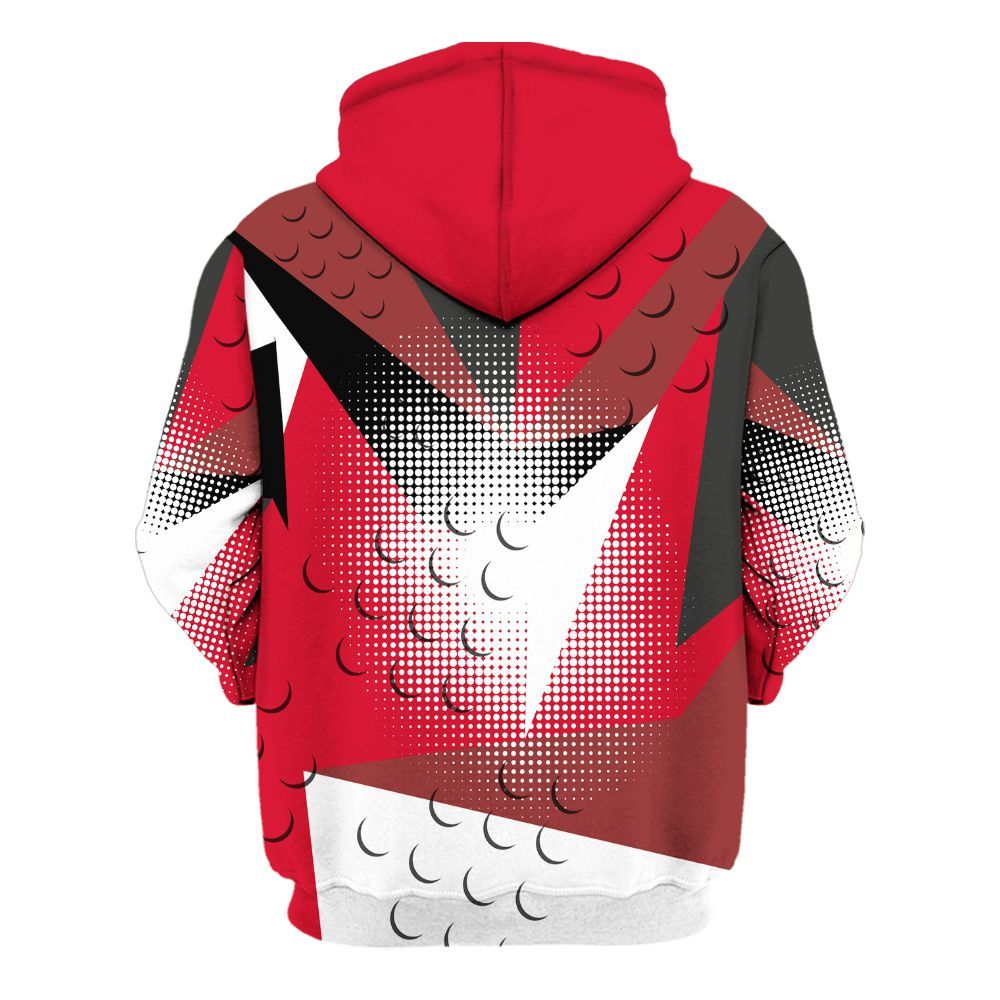 Hoodie To Match Air Max Sunder Gore Tex Fire Red - Poly Custom Name Number 23 5s All Over Print