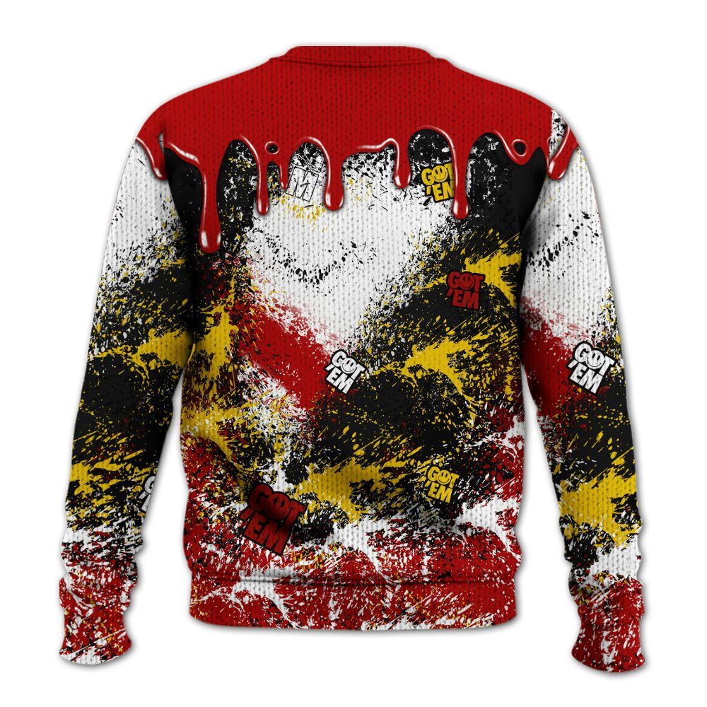 Sweater To Match Low Lucky Cat 1s - Dripping 23 Drip Graphic