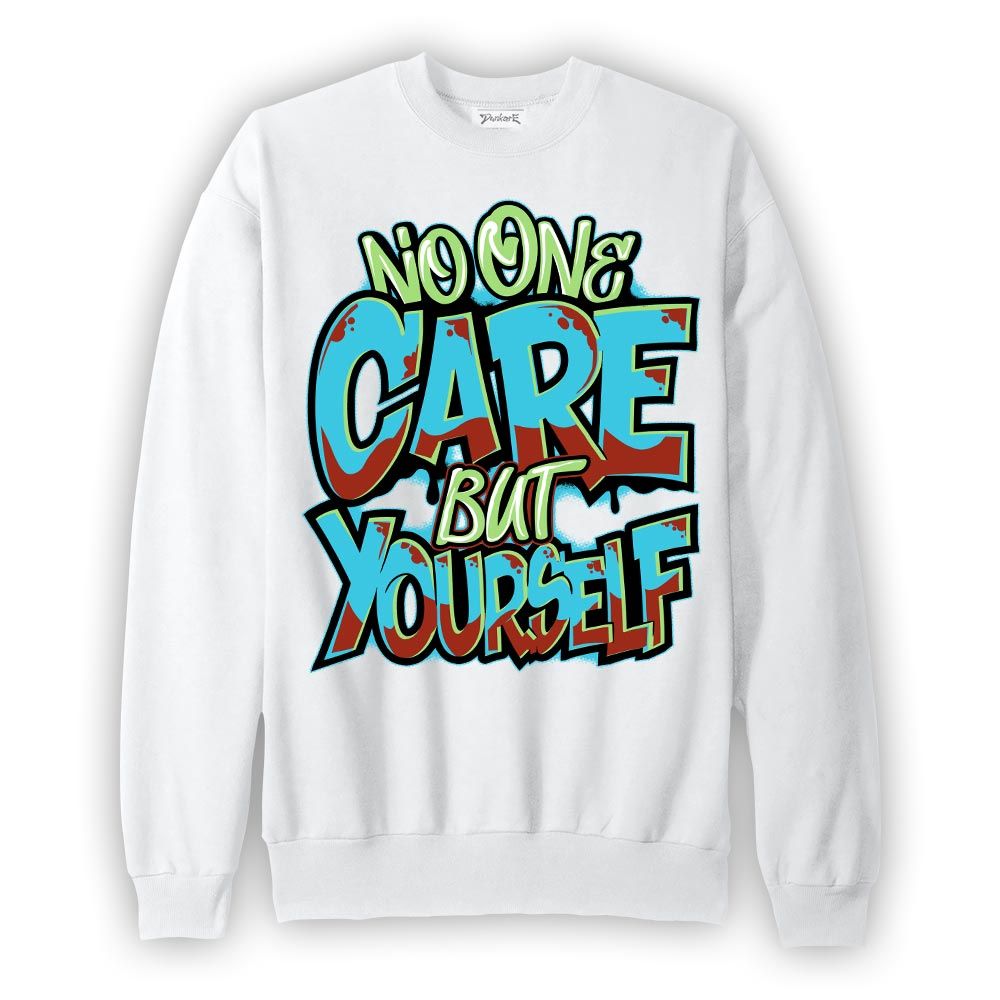 Sweatshirt To match SB Dunk Di'Orr Greenwood Sweatshirt - Cares Yourself Graphic Graphic