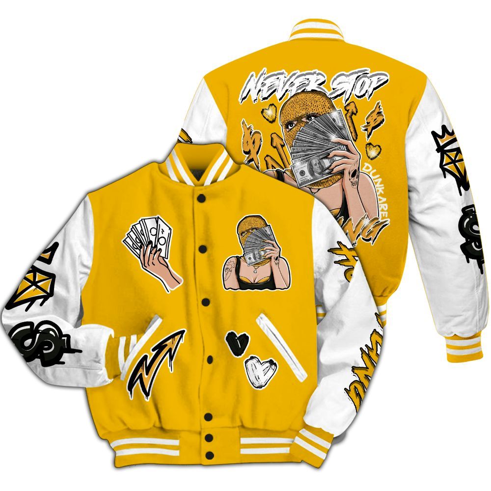 Varsity Jacket To Match Del Sol 13s - Hustling Unique All Over Print