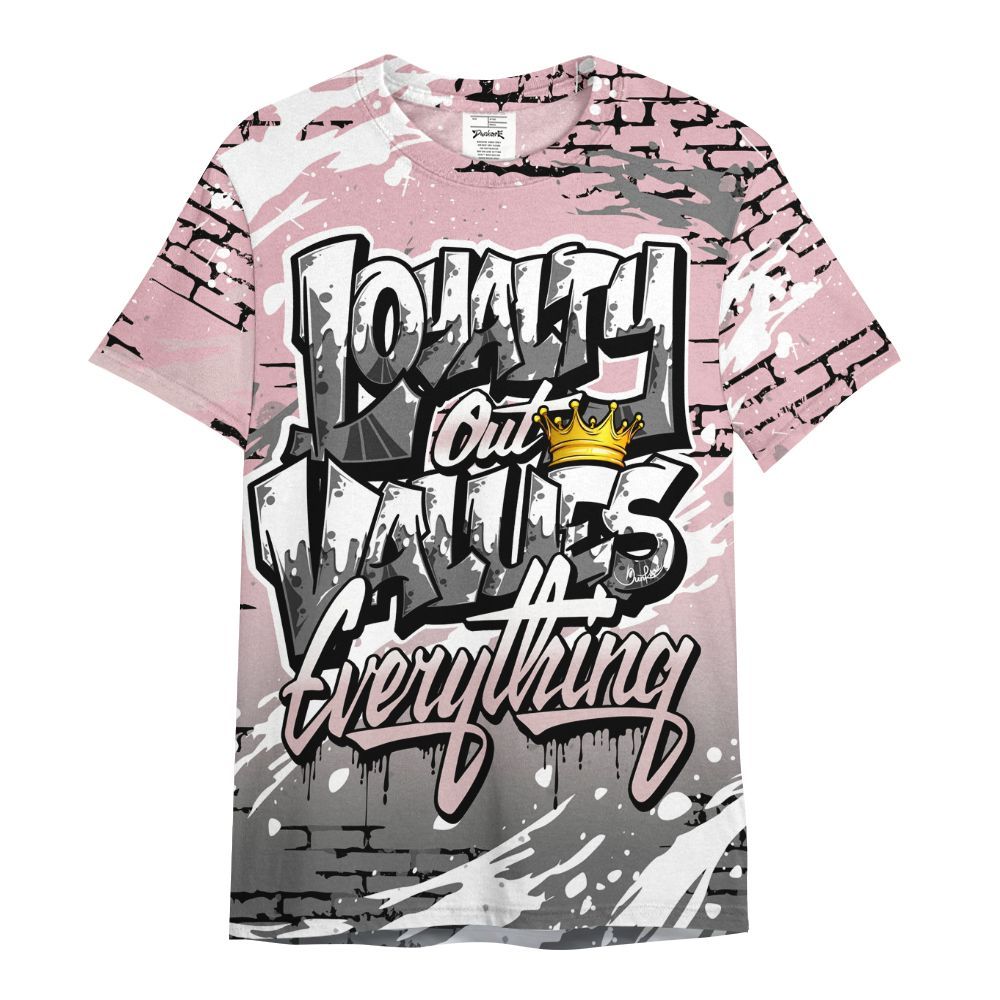 Shirt To Match Air Max DN Pink Foam - Values Of Loyalty Drip All Over Print
