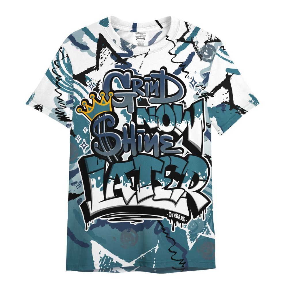 Shirt To Match Air Foamposite Kazuya Mishima - Grind Shine Later Drip All Over Print