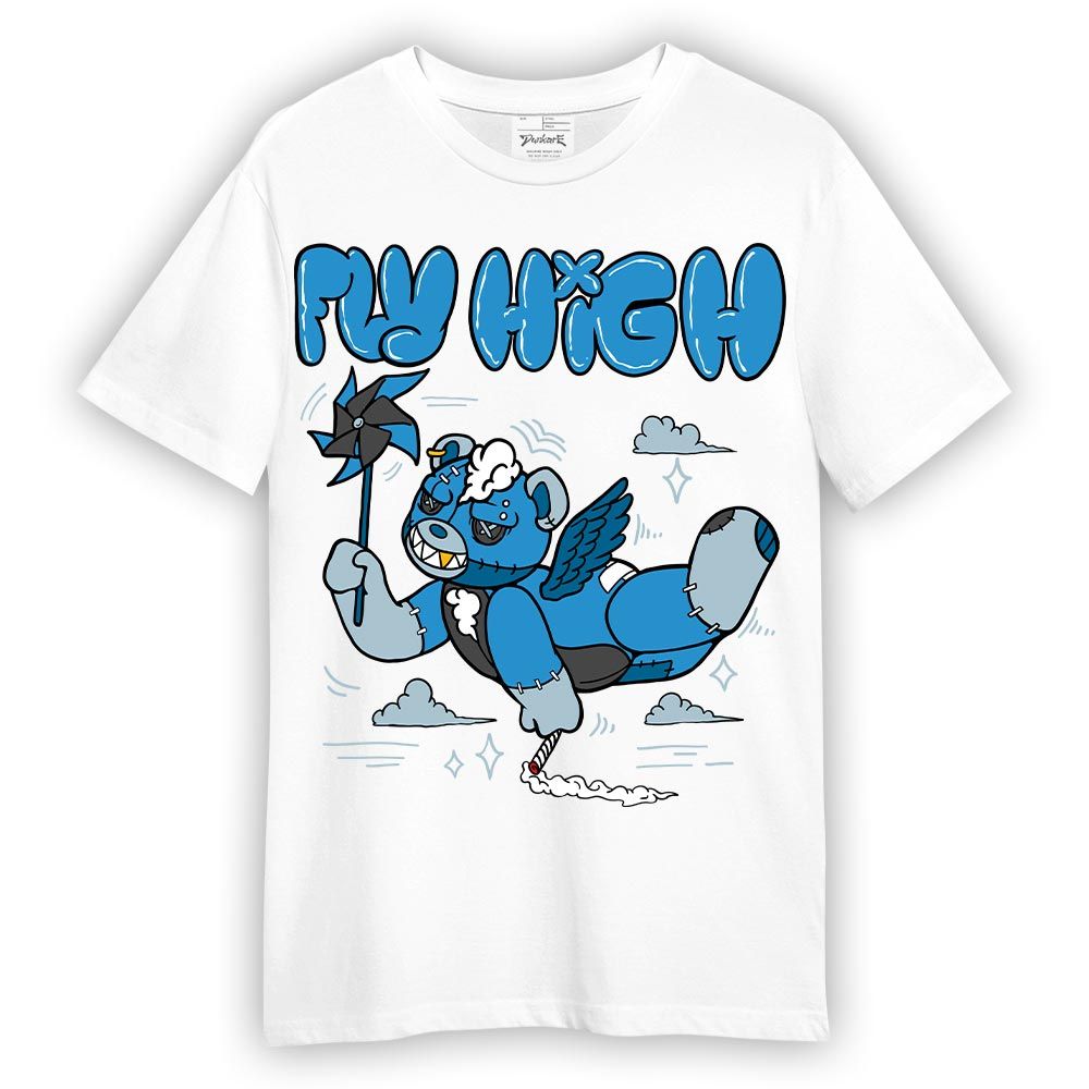 Shirt To Match Powder Blue 9s T-- Float High Hugz T-Shirt Unisex