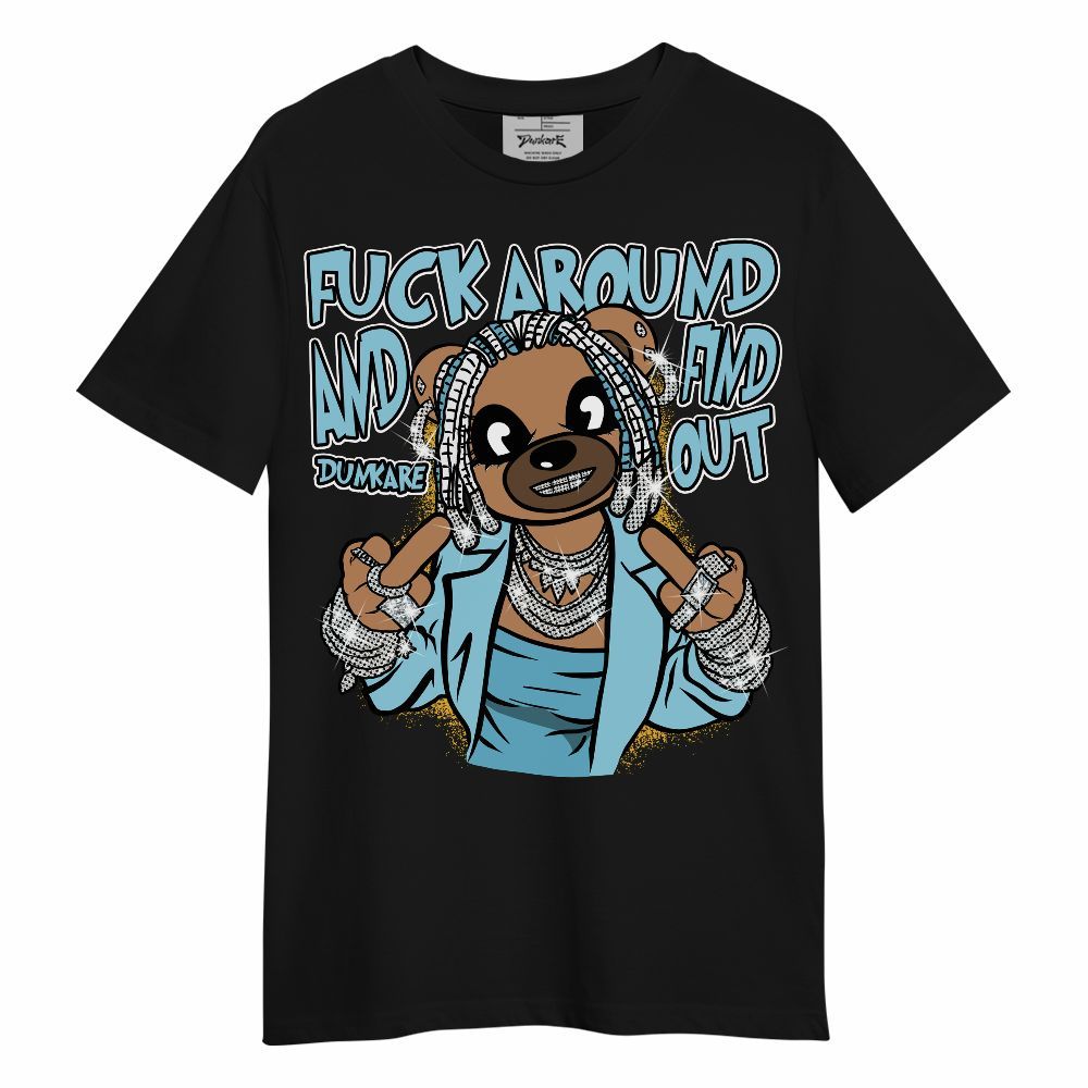 Shirt To Match Dunk High Homer Simpson - F#ck Around Bear Bear Unisex Shirt