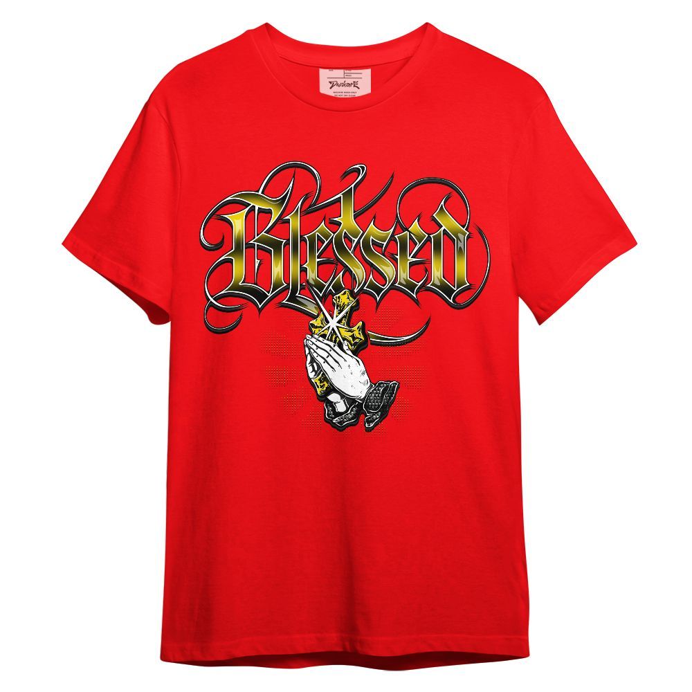 Shirt To Match Ferrari 14s - God Blessed Graphic