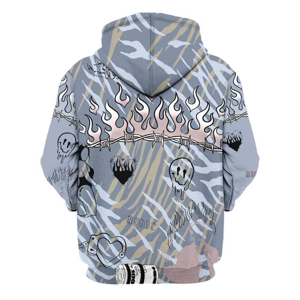 Hoodie To Match Ja 2 Induction - Snake Trust No One All Over Print