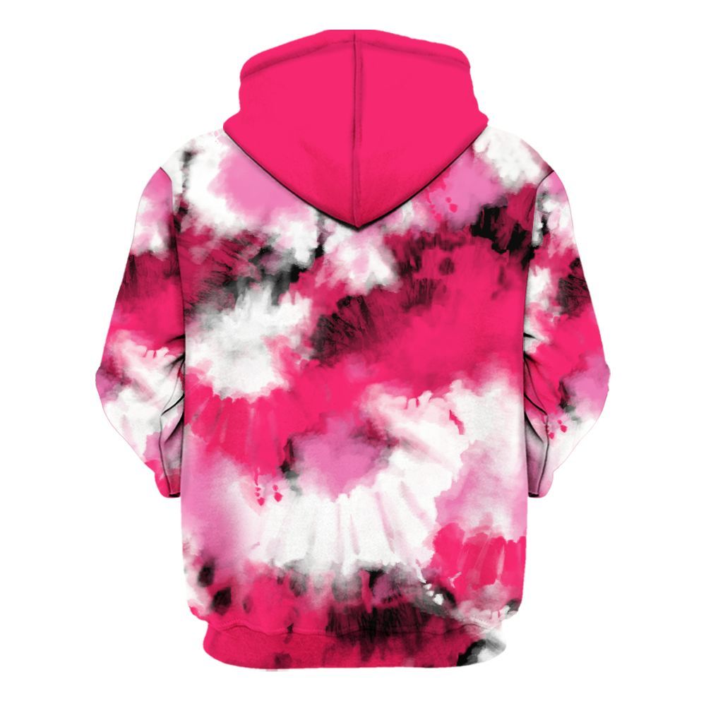 Hoodie To Match Air VaporMax Plus Triple Pink - Tie Dye FK Around Find Out All Over Print