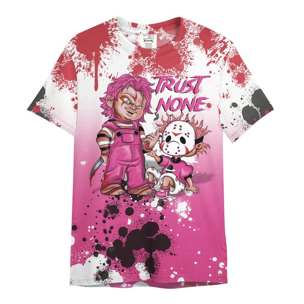 Shirt To Match KD 4 Aunt Pearl - Trust No One Scary All Over Print