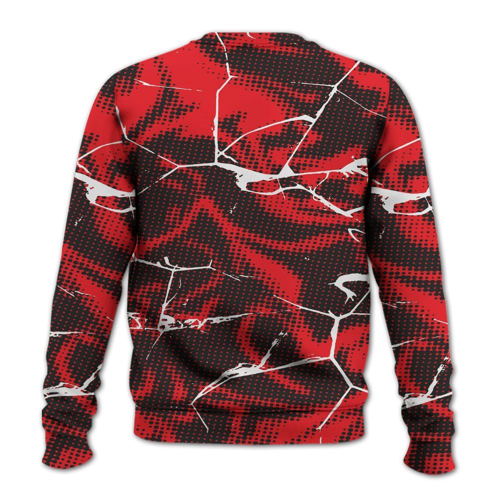 Sweatshirt To Match Prime 93 Fire Red - Dislike Us Graphic All Over Print