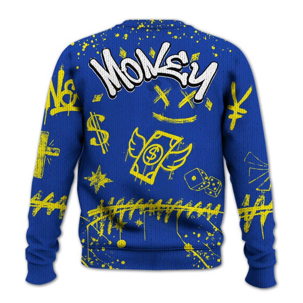 Knitted Sweater To Match Laney 14s - Everybody Paid In Full Crayon