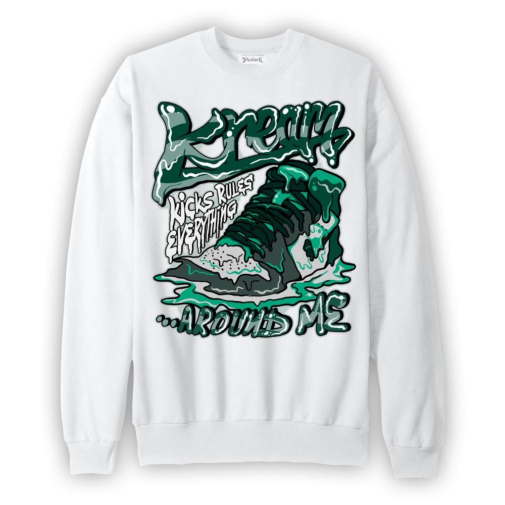 Sweatshirt To match Oxidized Green 4s Sweatshirt - Kreamy Graphic Graphic