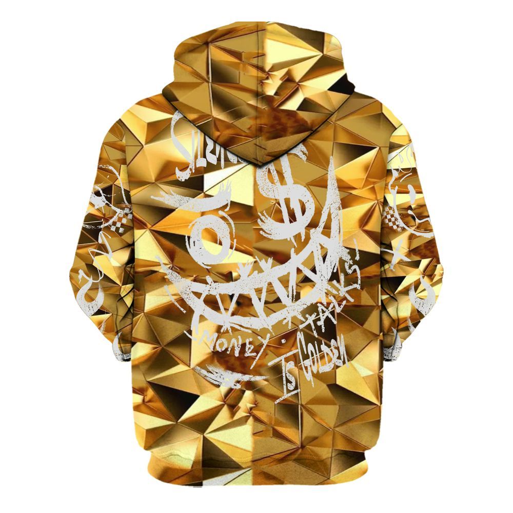 Hoodie To Match NET Gold 4s - Mouth Burning Street Style All Over Print