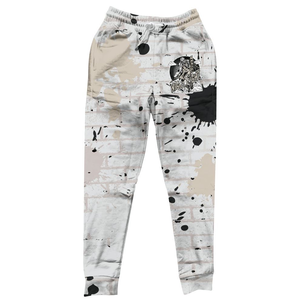 Sweatpant To Match Retro Reverse Metallic 5s - Seeya Skeleton Brick All Over Print