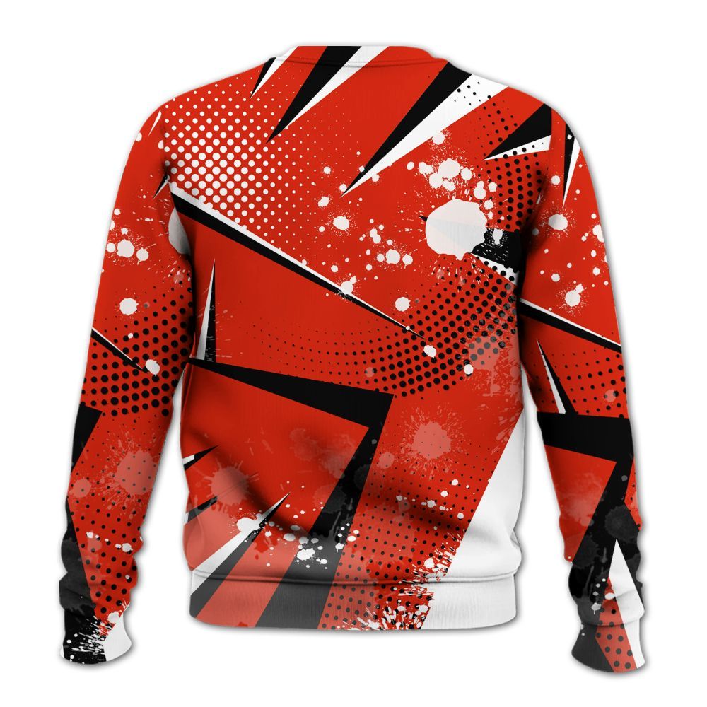 Sweatshirt To Match Retro Cherry 11s - Poly Trust No One Dripping All Over Print