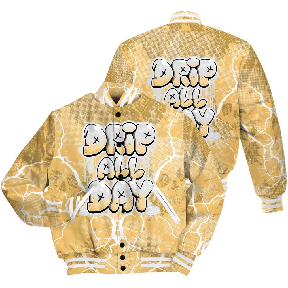 Varsity Jacket To Match Craft Paris 6s Shirt - DRIPPIN Days Graphic Halloween All Over Print