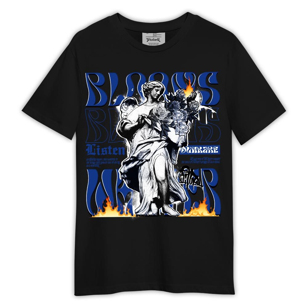 Shirt To Match Air Foamposite One Royal - Blooms Whisper Shirt Outfit