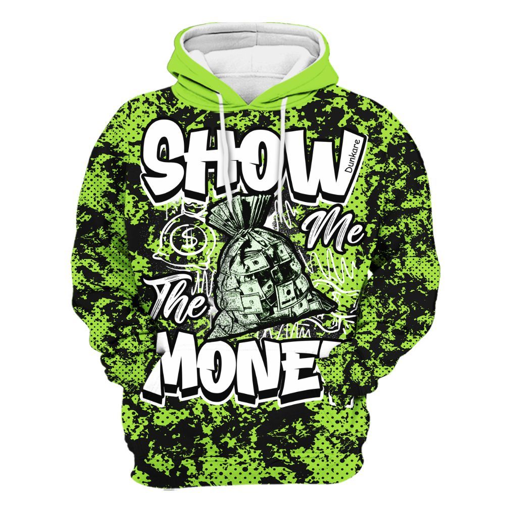 Hoodie To Match Kobe 6 SE Grinch - Show Me The Money Retro All Over Print