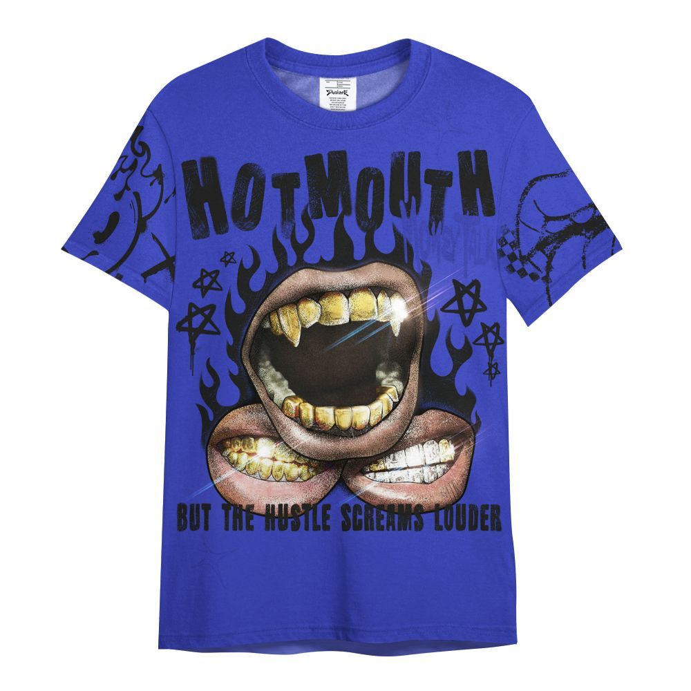 Shirt To Match Retro Black Concord 12s - Mouth Burning Street Style All Over Print