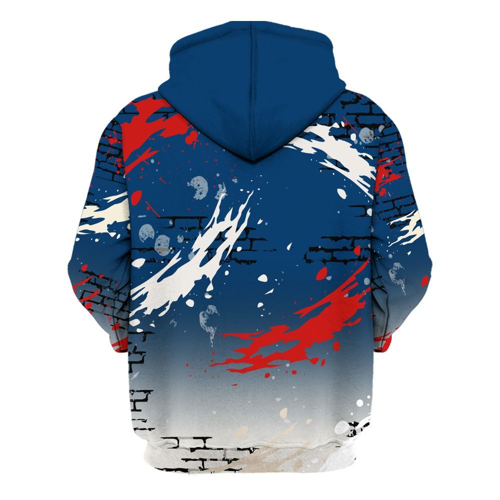 Hoodie To Match Retro Rare Air 11s - Values Of Loyalty Drip All Over Print