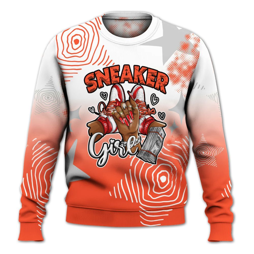 Sweatshirt To Match Air Max 1 86 Cosmic Clay - Sneakerz Girlz Unique Starz All Over Print