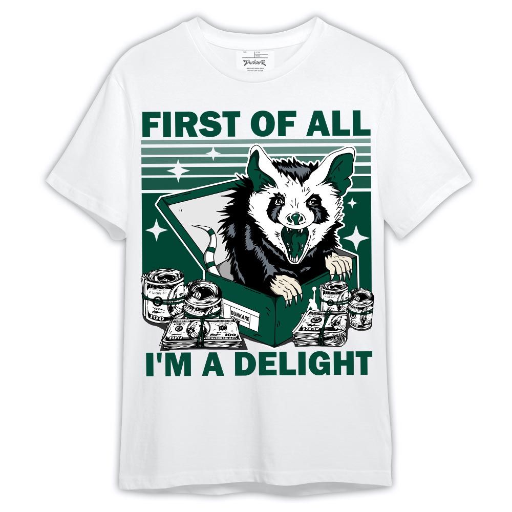 Shirt To Match Oxidized Green 4s - Opossum I'm A Delight Shirt Outfit