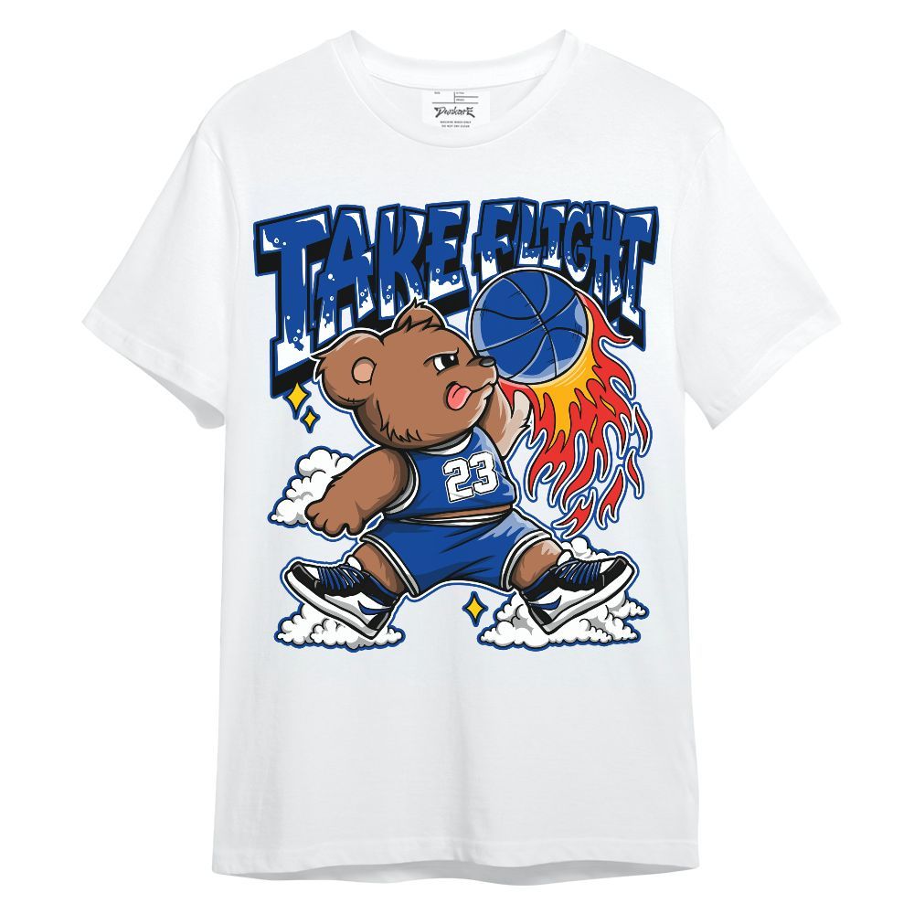 Shirt To Match Hyper Royal 12s - Number 23 Basketball Bear Unisex Shirt