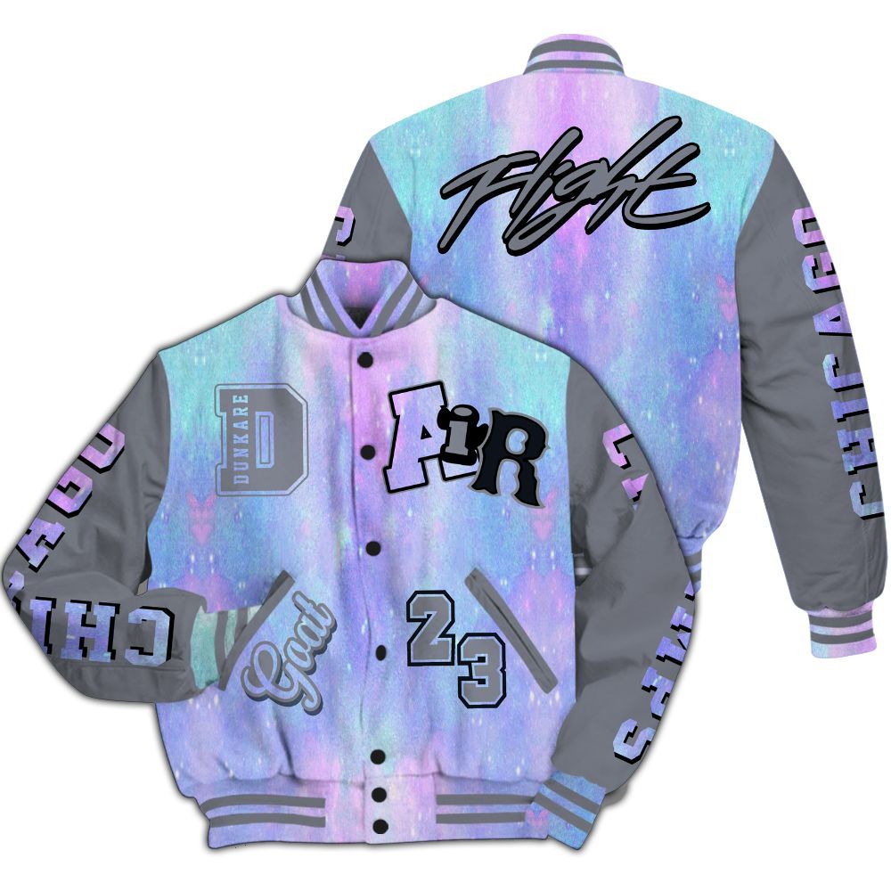 Varsity Jacket To Match Zen Master 4s - AIR Number 23 GOAT All Over Print