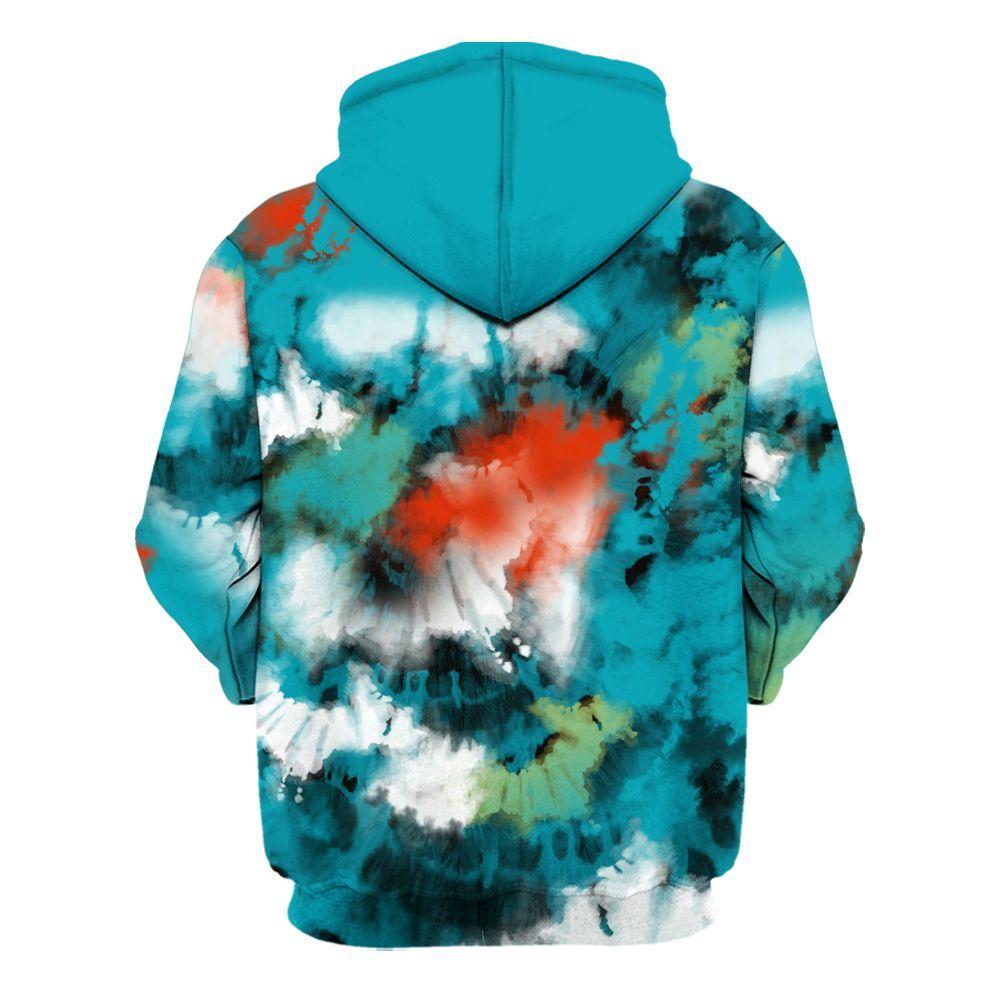 Hoodie To Match Dunk Low KD 17 N7 - God Blessed Tie Dye All Over Print