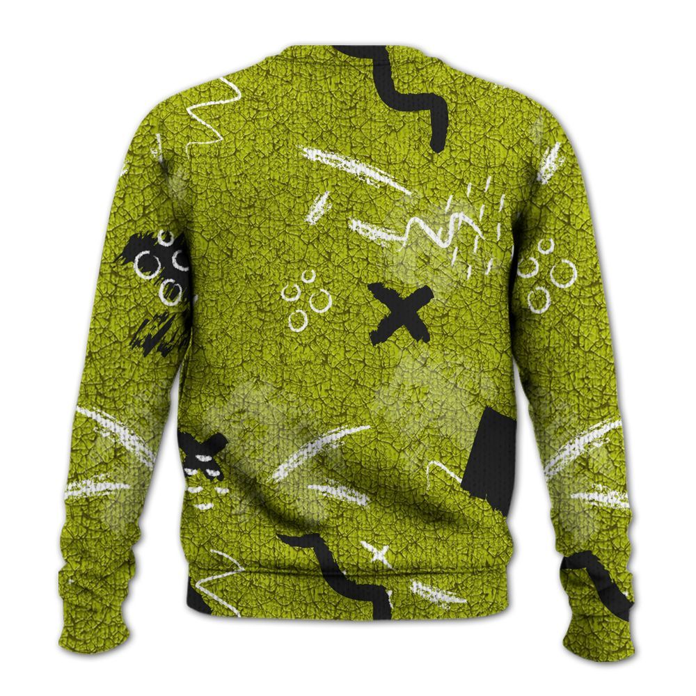 Knitted Sweater To Match Dunk Low QS Halloween Skull - Hustle Grind Pray Retro