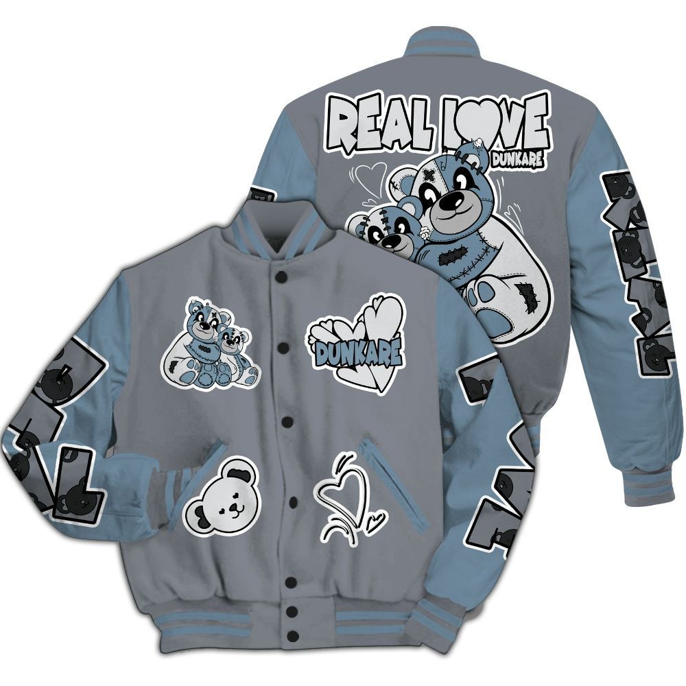 Varsity Jacket To Match Air Max DN Silver Bullet - Sincere Fondness Bear All Over Print