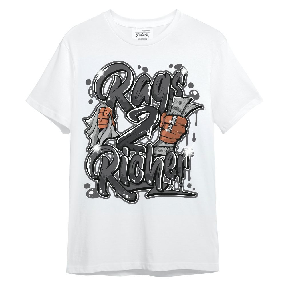 Shirt To Match White Thunder 4s - Rag 2 Rich Graphic Unisex Shirt