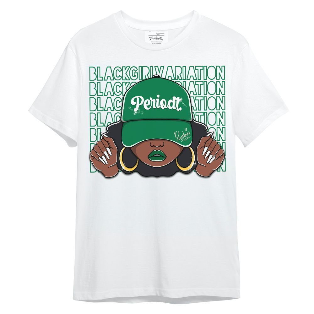 Shirt To Match Lucky Green 2s - Black Girl Variation Unisex Shirt