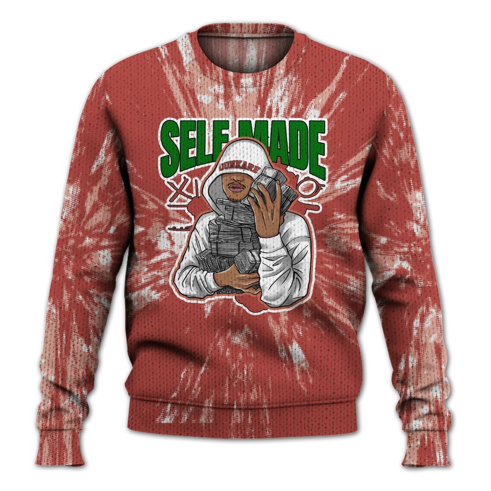 Knitted Sweater To Match Dune Red 13s - Selfmade Lux