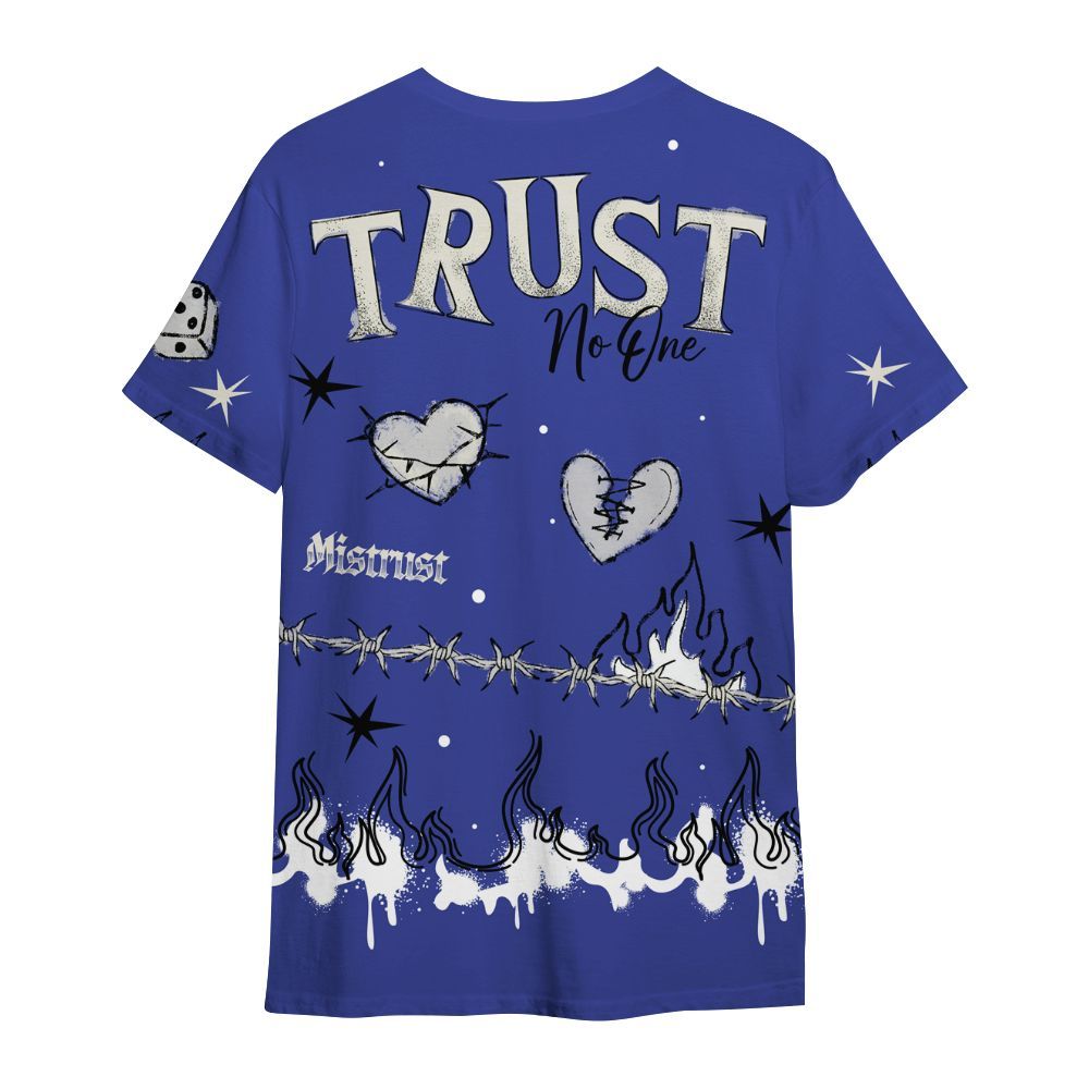 Shirt To Match Shox TL Royal - Trust No One Snake-Bite Doodle Crayon All Over Print
