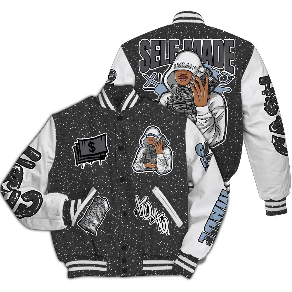 Varsity Jacket To Match Reverse Oreo 6s - Selfmade Unique All Over Print