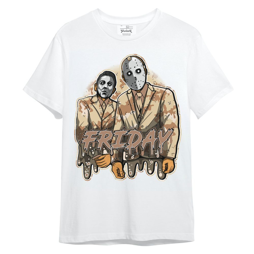Shirt To Match Desert Camo 3s - Friday Halloween Graphic Unisex Shirt