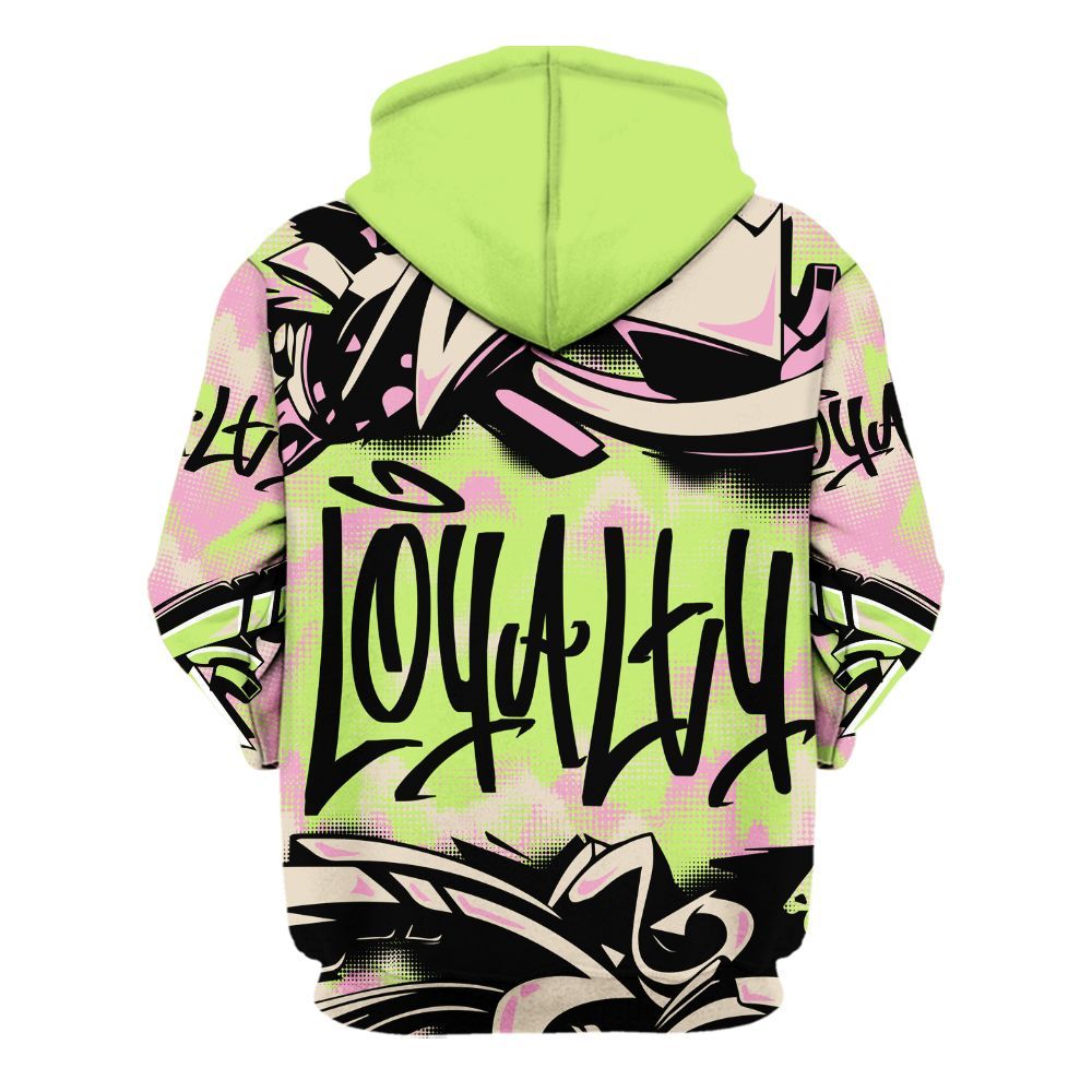 Hoodie To Match Jack Black Night Silver - Loyalty Out Value Graffiti All Over Print
