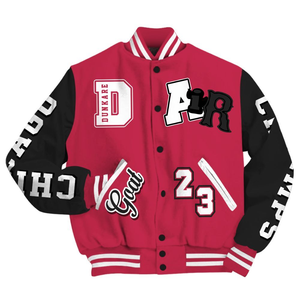 Varsity Jacket To Match Toro Bravo 4s - AIR Number 23 GOAT All Over Print