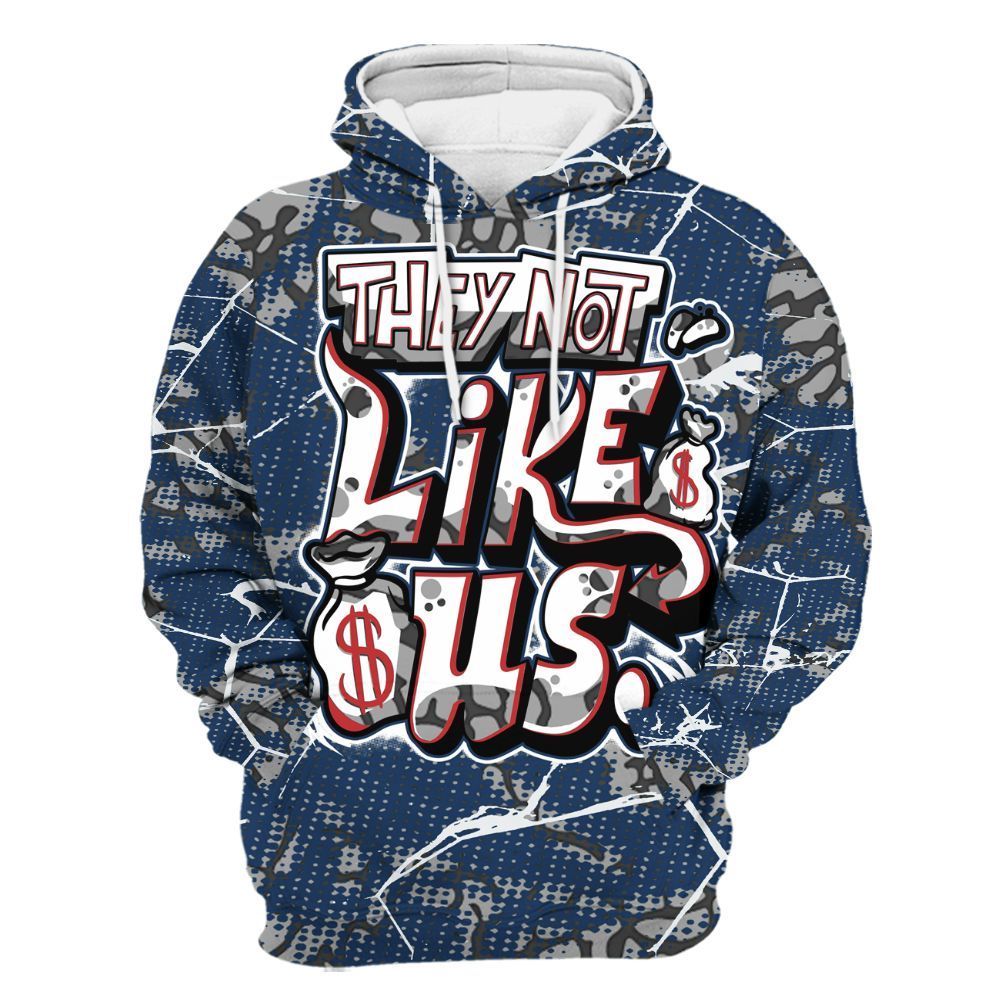 Hoodie To Match SP Sport Royal 3s - Dislike Us Graphic All Over Print