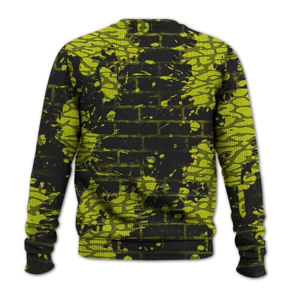 Knitted Sweater To Match Dunk Low QS Halloween Skull - Seeya Skeleton Brick