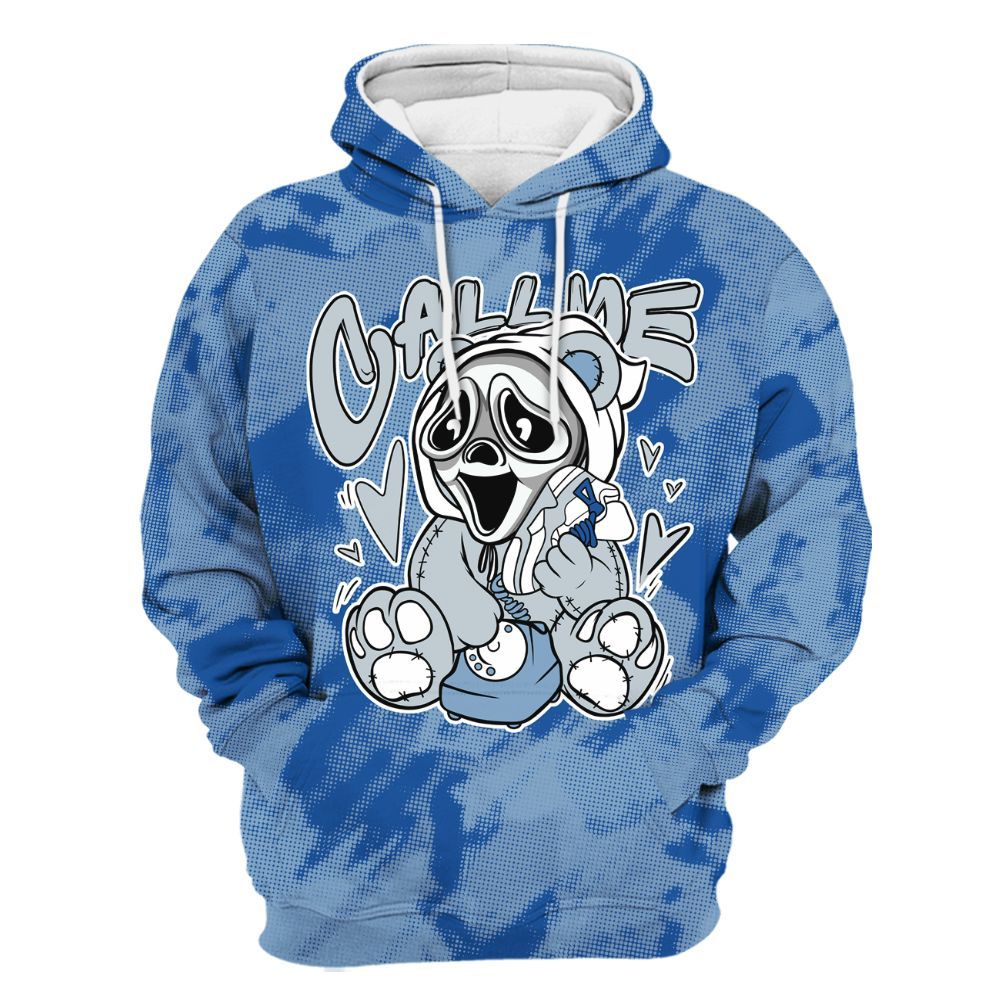 Hoodie To Match Low Space Jam 11s - Call Me Bear Abstract Halftone All Over Print