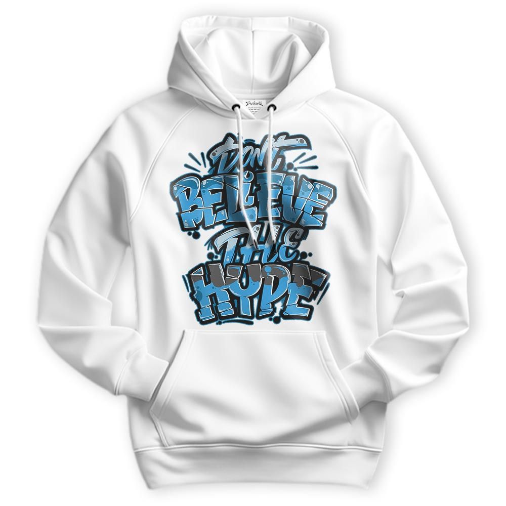 Sweatshirt To Match Powder Blue 9s Hoodie - Hyperbole Graphic Hoodie Unisex