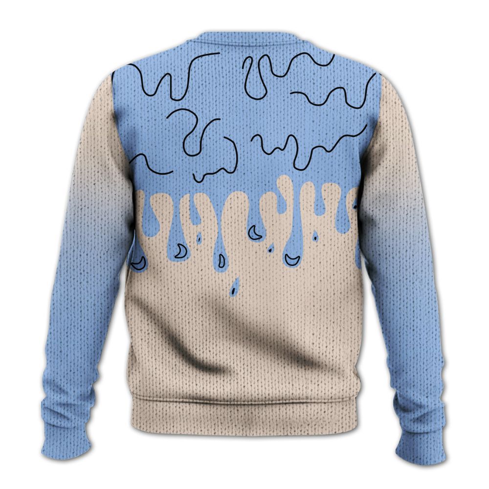 Knitted Sweater To Match Air Max 1 Royal Pulse - Snake Trust No One Drip