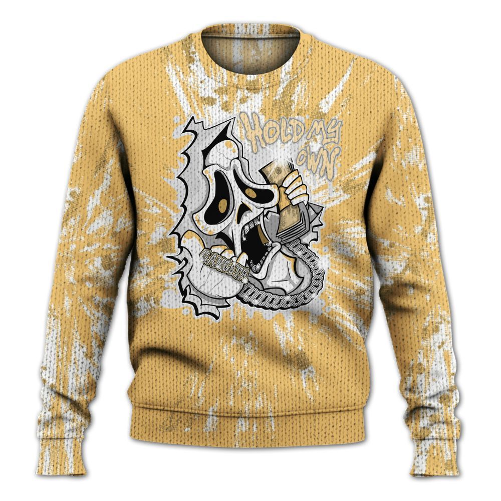 Knitted Sweater To Match Craft Paris 6s - Hold My Own Graphic Halloween