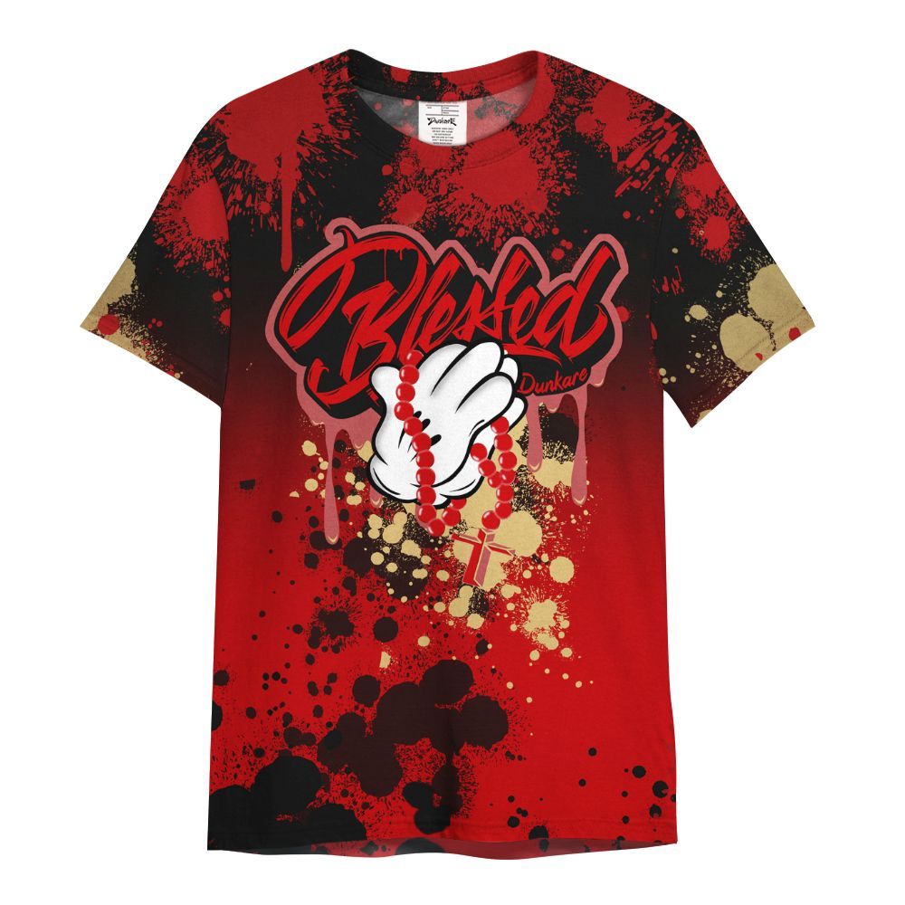 Shirt To Match Ja 2 Halloween - God Blessed Ink Drip All Over Print