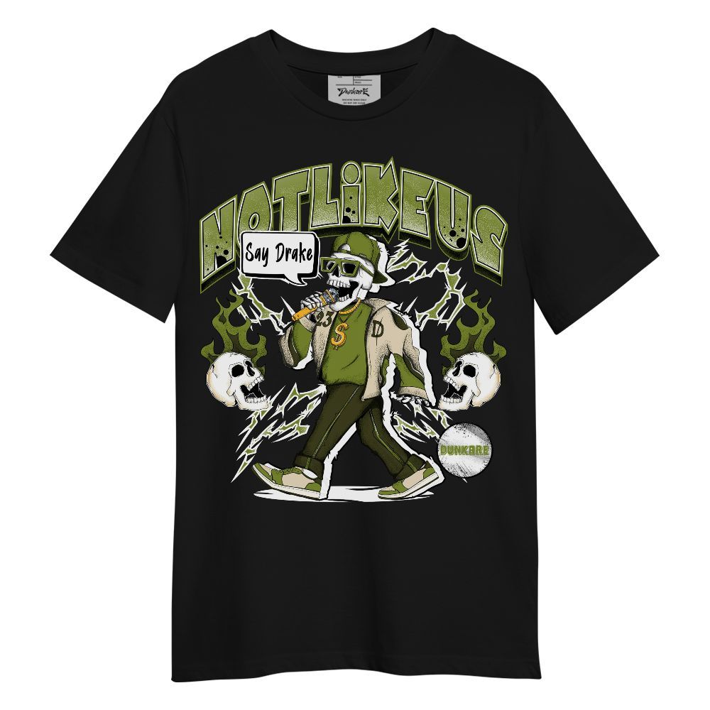 Shirt To Match SB Dunk Low Asparagus - Don't Like Us Graphic