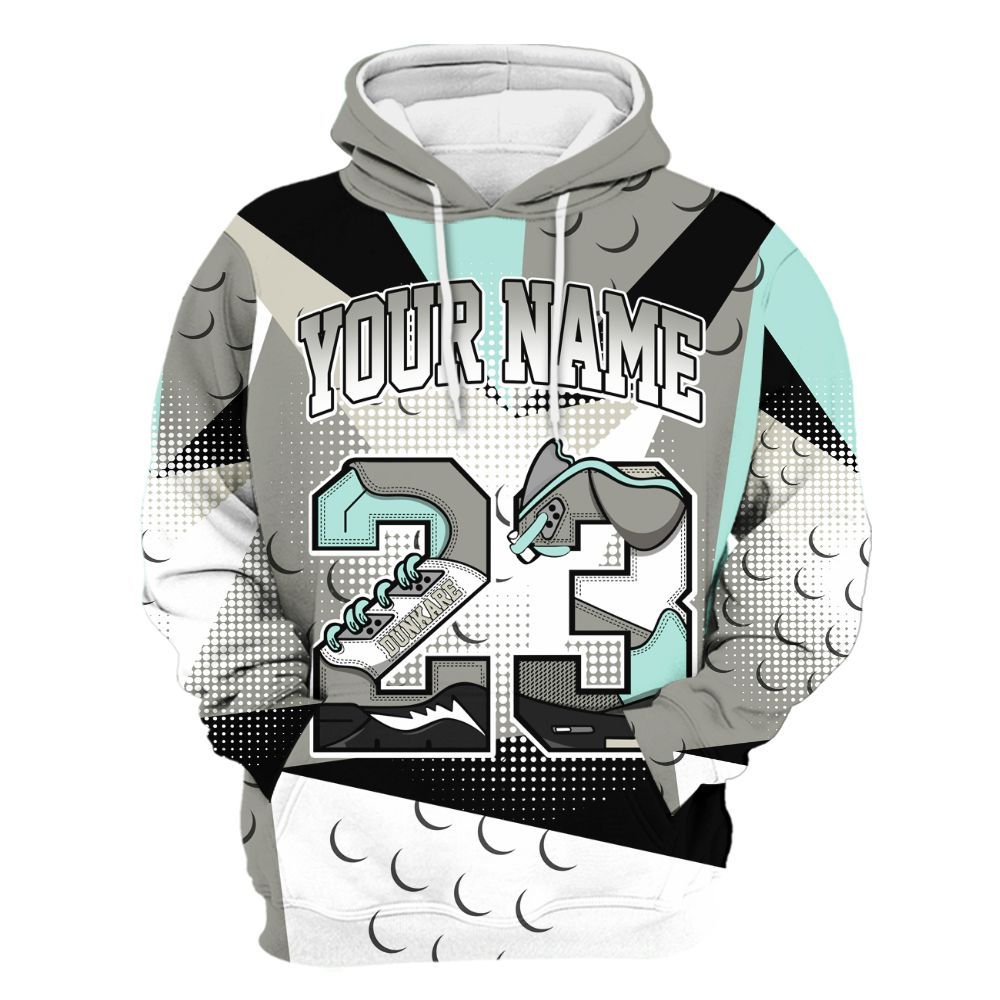 Hoodie To Match Low OG Year Of The Snake 1s - Poly Custom Name Number 23 5s All Over Print