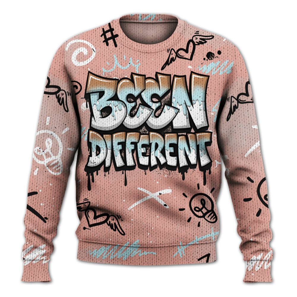 Knitted Sweater To Match Dunk Low Glacier Arctic - Drip Been Di2ferent