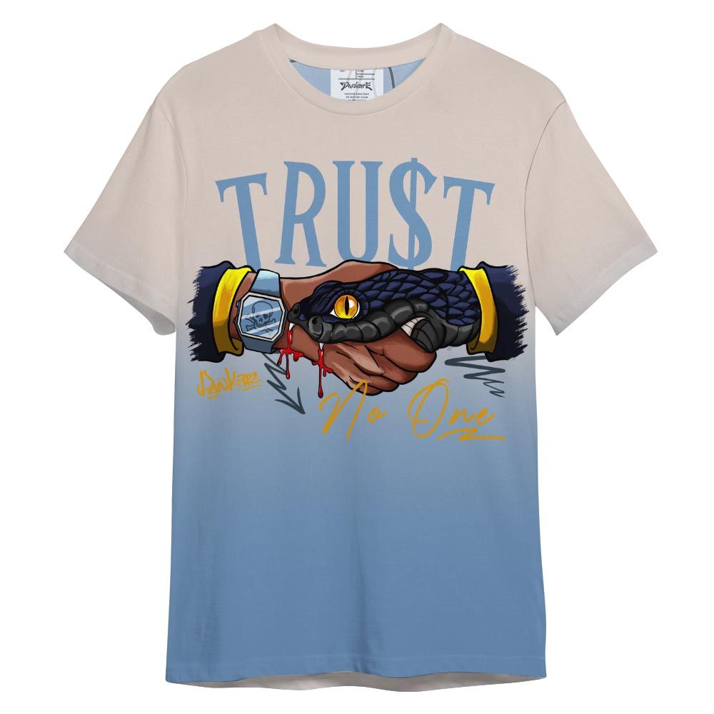 Shirt To Match High OG First In Flight 1s - Snake Trust No One Drip Shirt Outfit 1505 NCT