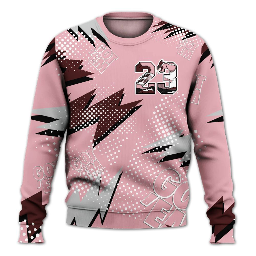 Sweatshirt To Match Air Max 90 Neapolitan 2025 - Custom Name Number 23 5s All Over Print